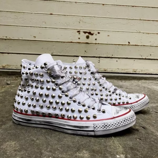 Converse Classic High Borchie White