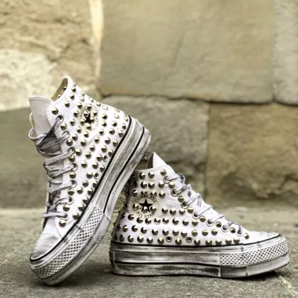 Converse Platform High Borchie White (Full)