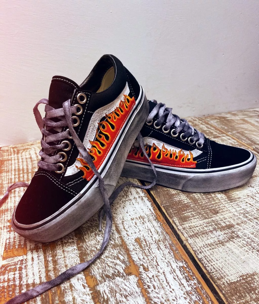 Vans Old Skool Platform Flame - foto 3