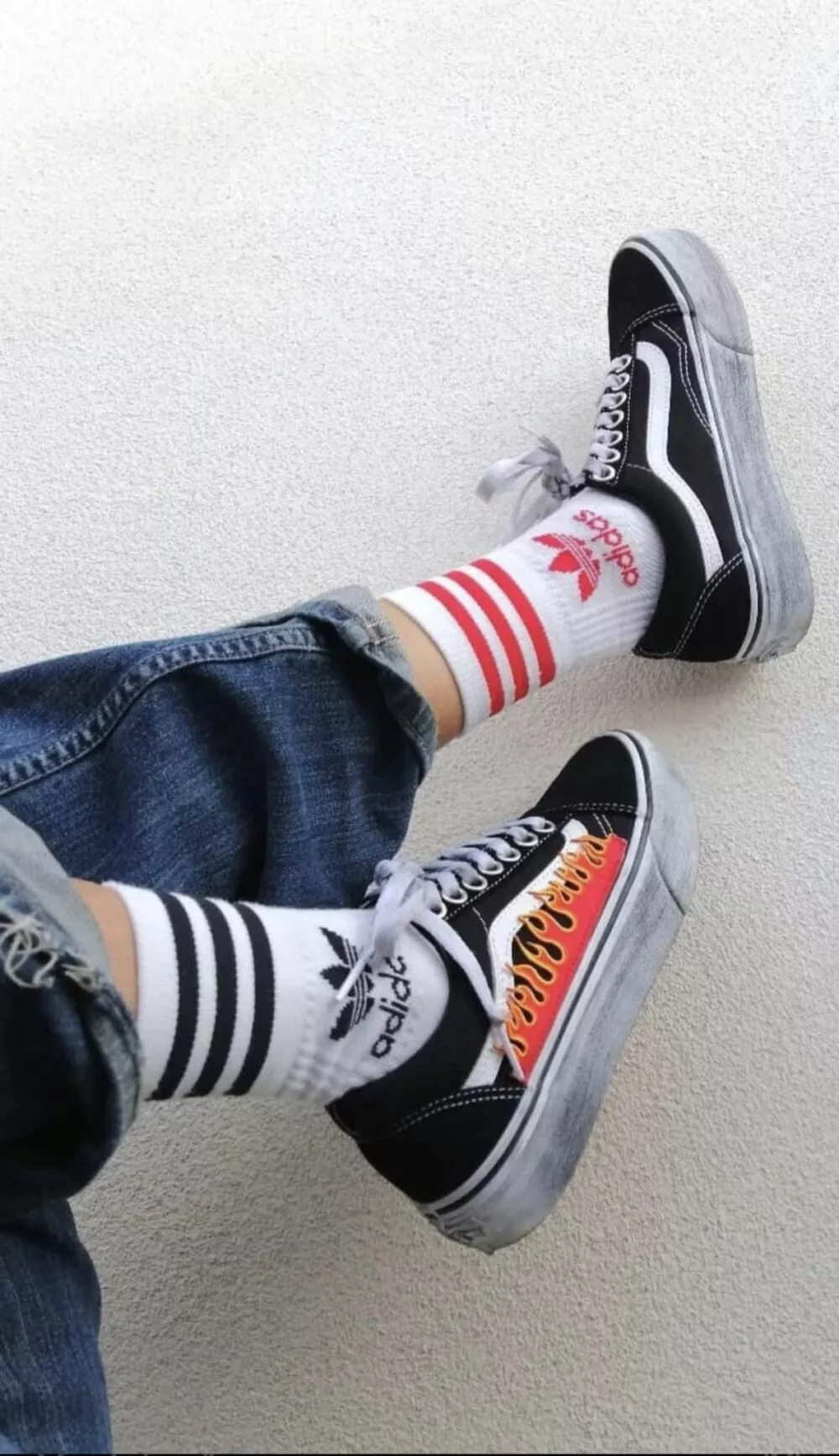 Vans Old Skool Platform Flame