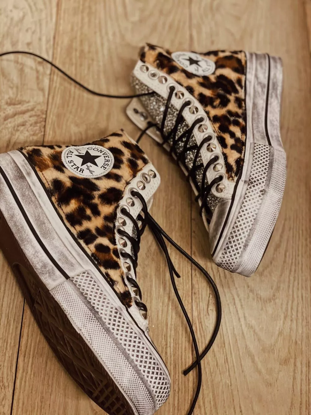 CONVERSE PLATFORM HIGH White Super Leo SAMPLE SALE - foto 3