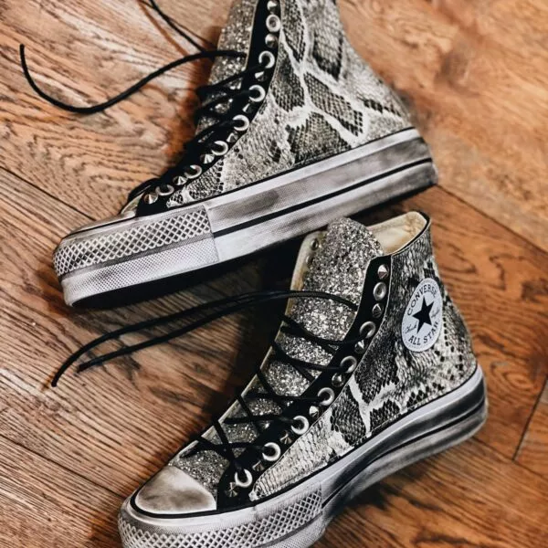 CONVERSE PLATFORM HIGH Black Super Cobra