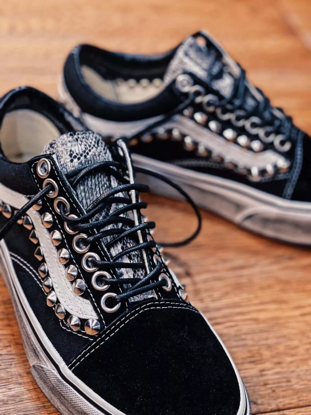 VANS OLD SKOOL PLATFORM Black Super Cobra SAMPLE SALE - foto 3