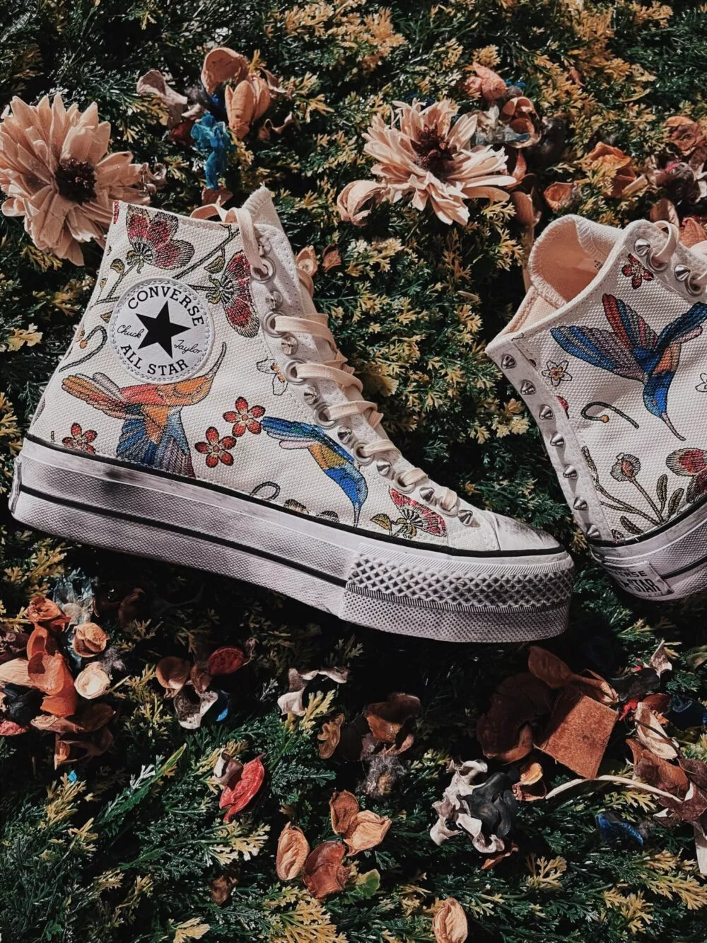 CONVERSE HIGH PLATFORM White Nature - foto 2