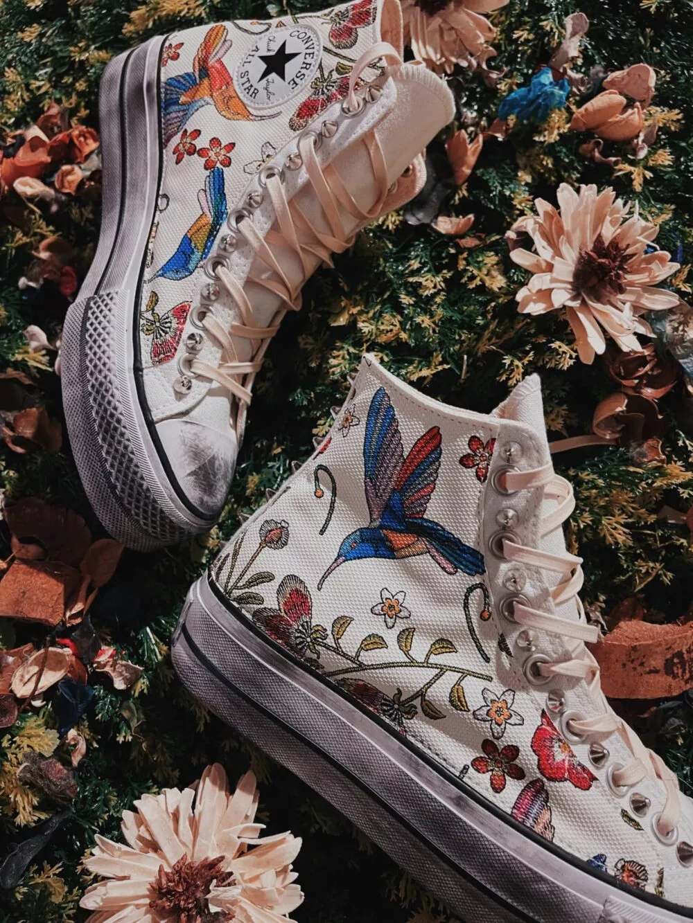 CONVERSE HIGH PLATFORM White Nature - foto 3