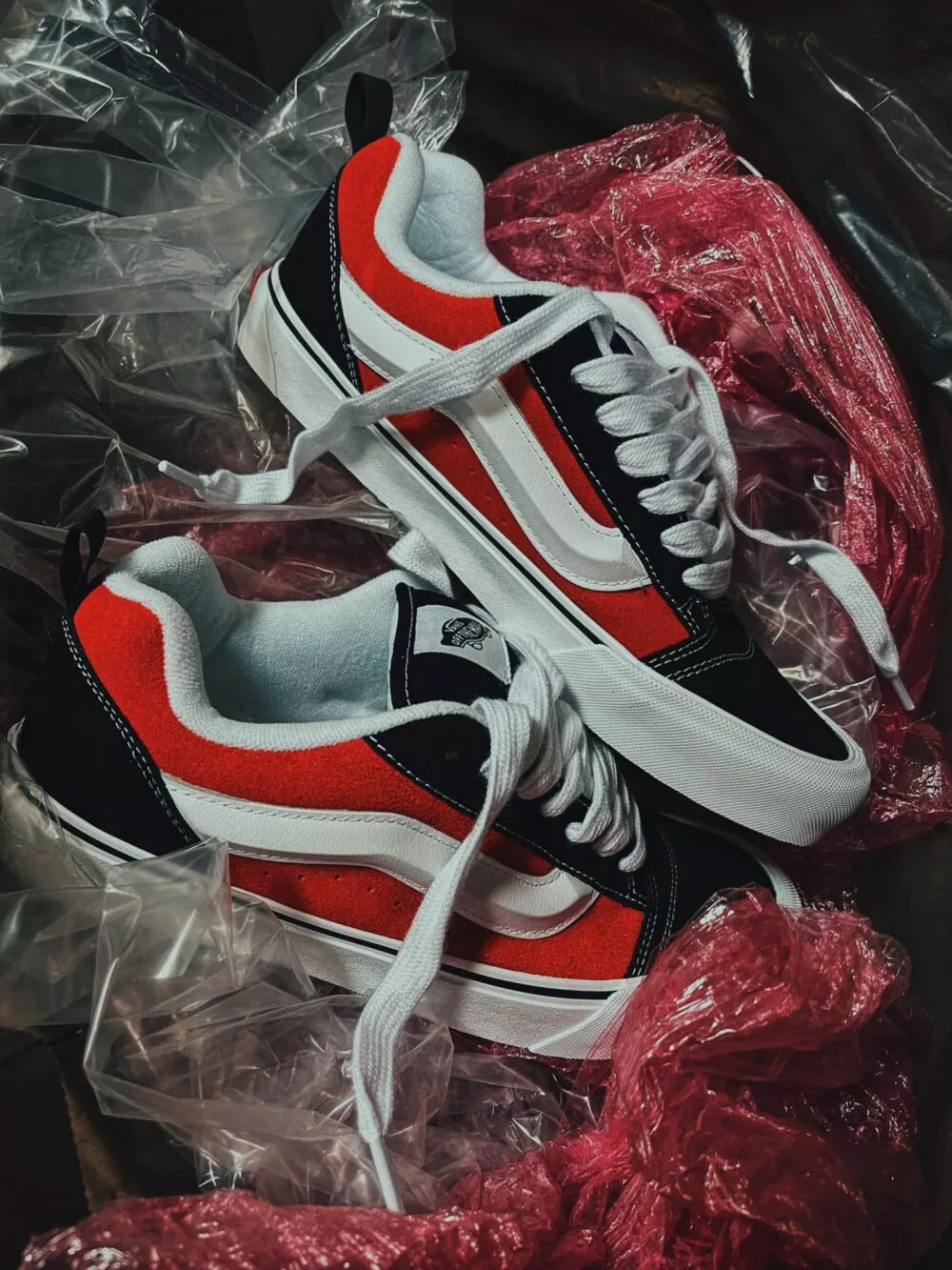 VANS KNU SKOOL True Red / White