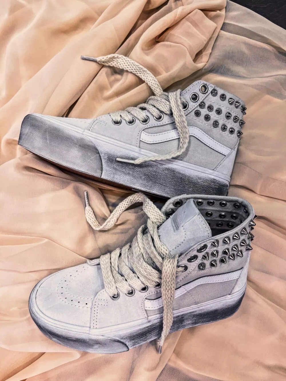 Vans Sk8-Hi SUPER Platform GRAY - foto 2