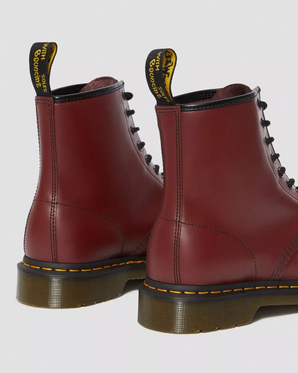 DR MARTENS STIVALI 1460 SMOOTH CHERRY RED - foto 4