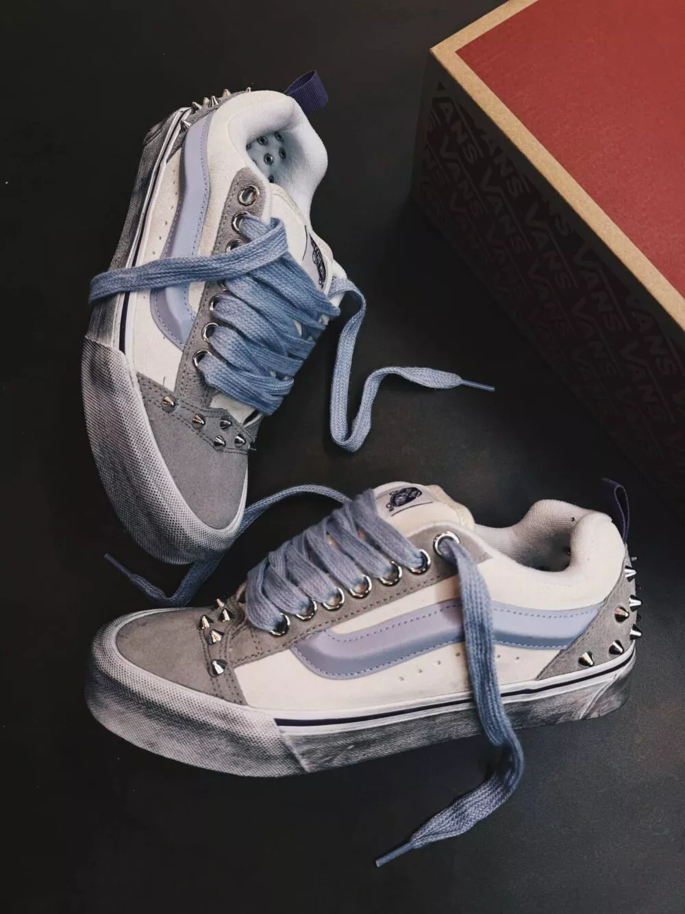 VANS KNU SKOOL Grey Lilac Borchie