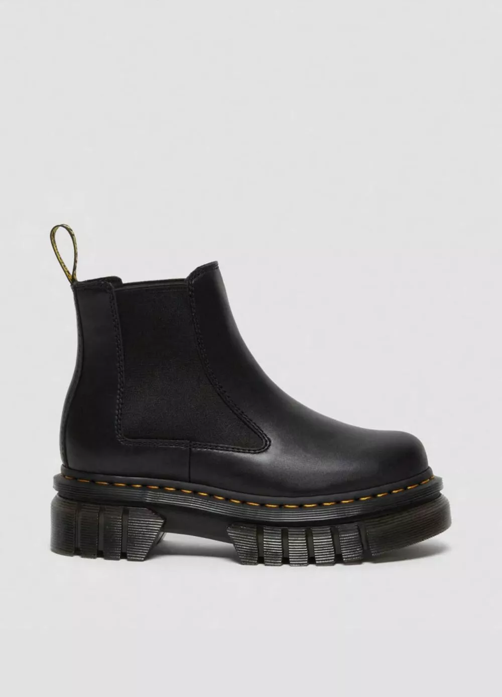 DR MARTENS STIVALETTI CHELSEA PLATFORM AUDRICK IN PELLE NAPPA Lux - foto 4