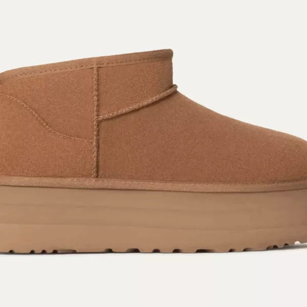 UGG ULTRA MINI PLATFORM Chestnut