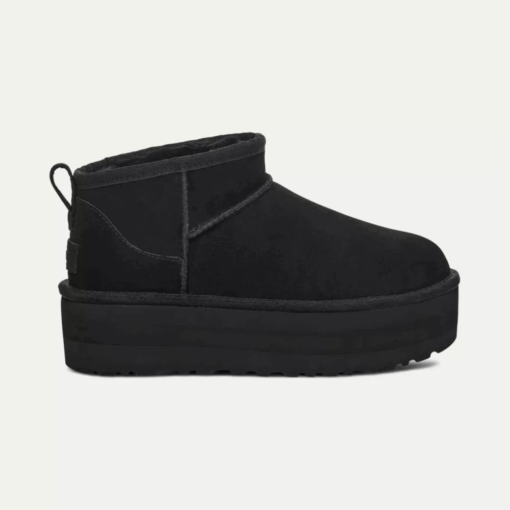 UGG CLASSIC ULTRA MINI PLATFORM Black