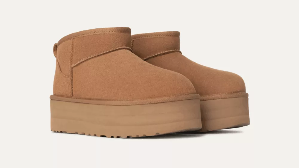 UGG ULTRA MINI PLATFORM Chestnut - foto 3