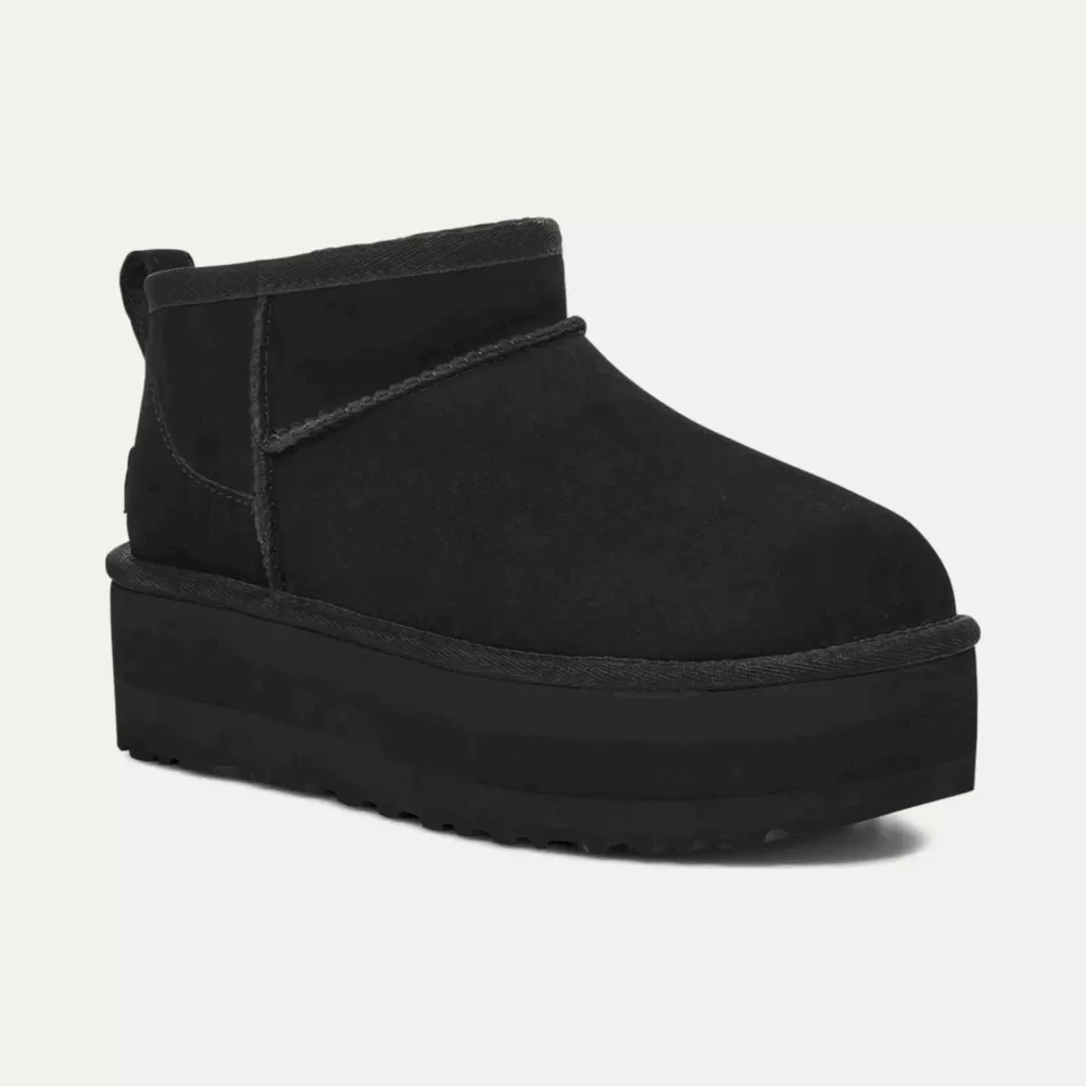 UGG CLASSIC ULTRA MINI PLATFORM Black - foto 2