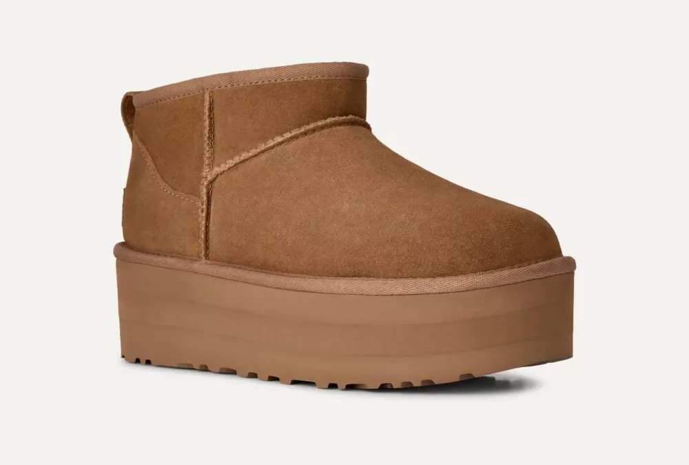UGG ULTRA MINI PLATFORM Chestnut - foto 2