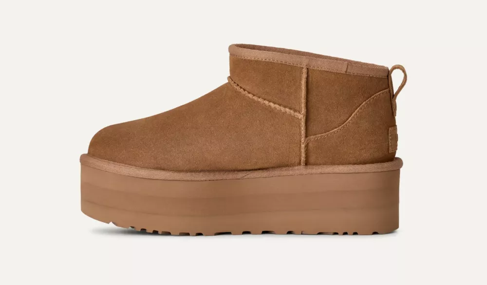 UGG ULTRA MINI PLATFORM Chestnut - foto 4