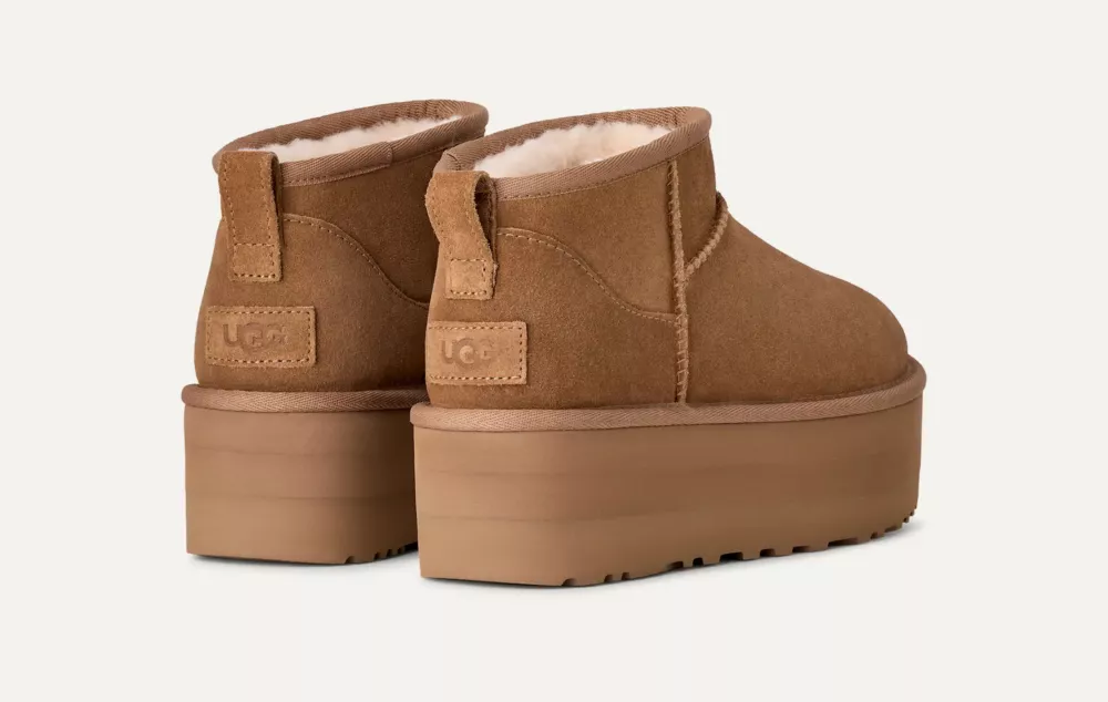 UGG ULTRA MINI PLATFORM Chestnut - foto 8