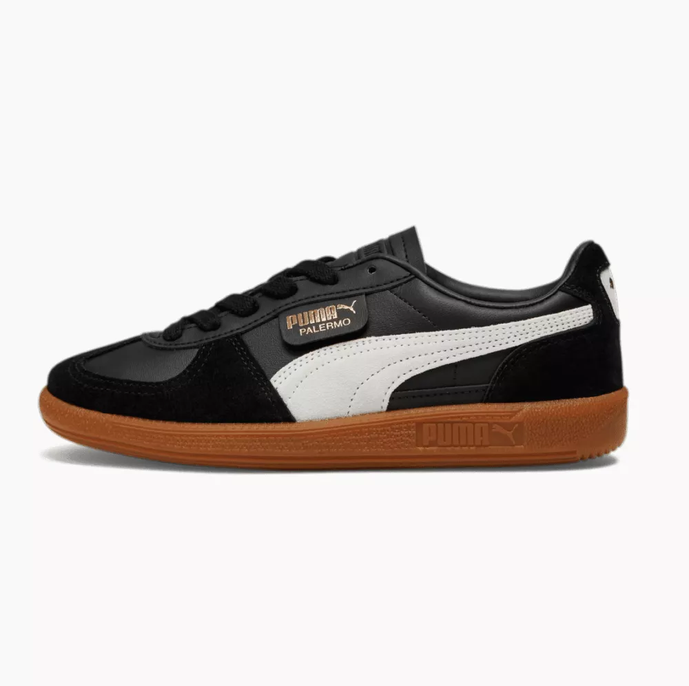 PUMA PALERMO Black Gray Gum
