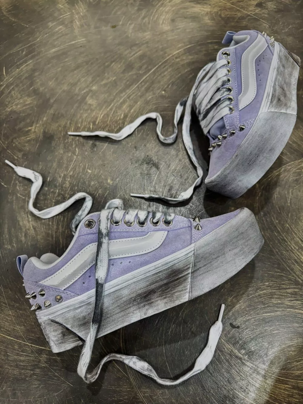 VANS KNU STACK Halogen Lilac Borchie