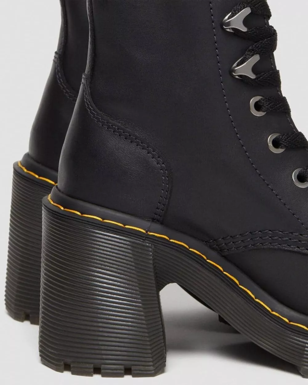 DR MARTENS STIVALI CON TACCO JESY IN PELLE SENDAL Black - foto 9