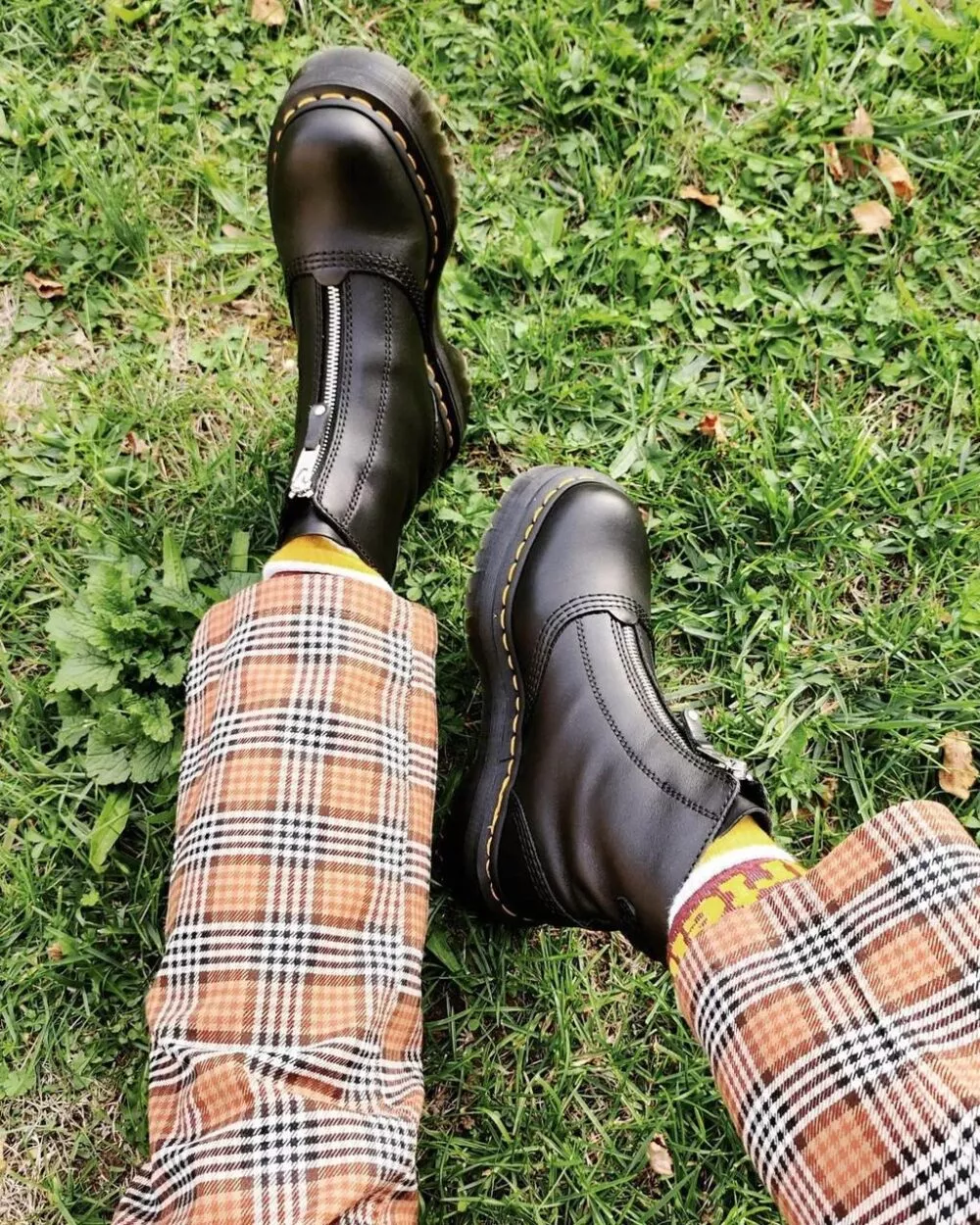 DR MARTENS STIVALI PLATFORM JETTA Black - foto 3