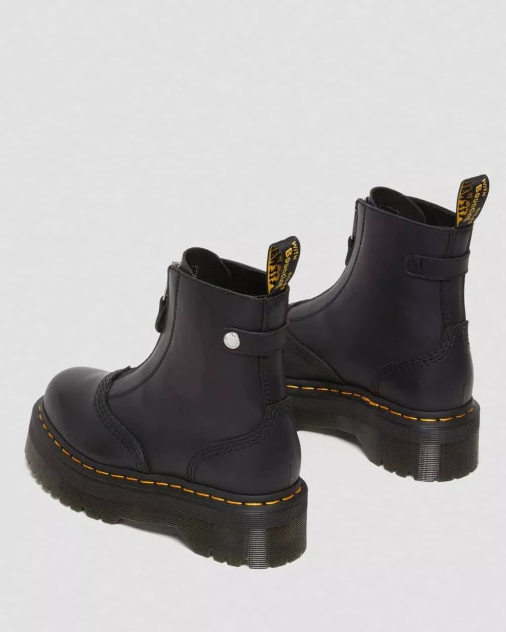 DR MARTENS STIVALI PLATFORM JETTA Black - foto 5
