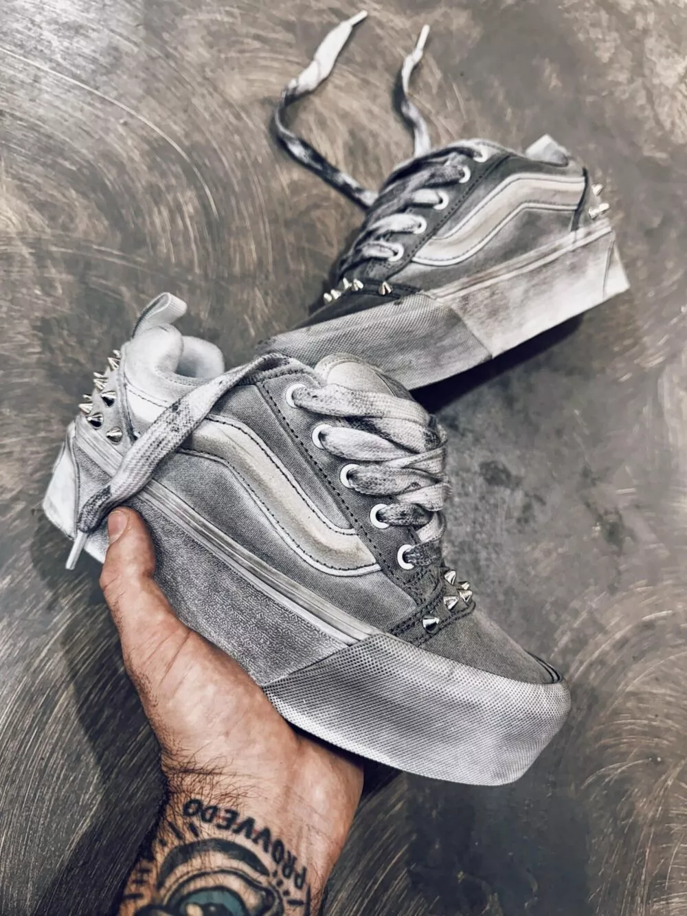 VANS KNU STACK LTD Grey Borchie