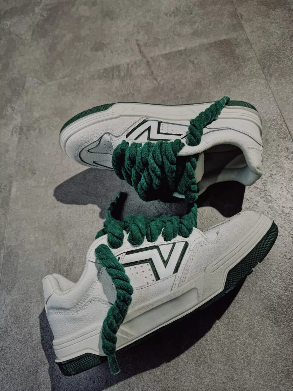 VANS UPLAND Off White Green ROPE LACE - foto 3