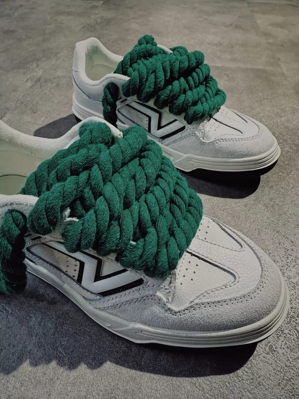 VANS UPLAND Off White Green ROPE LACE - foto 4