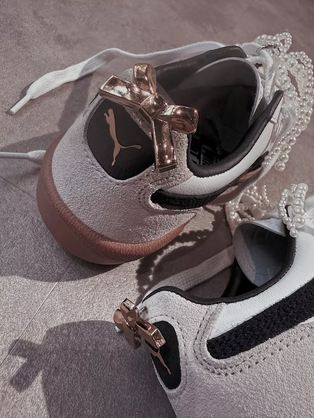 PUMA PALERMO White Gum CHARMS - foto 4