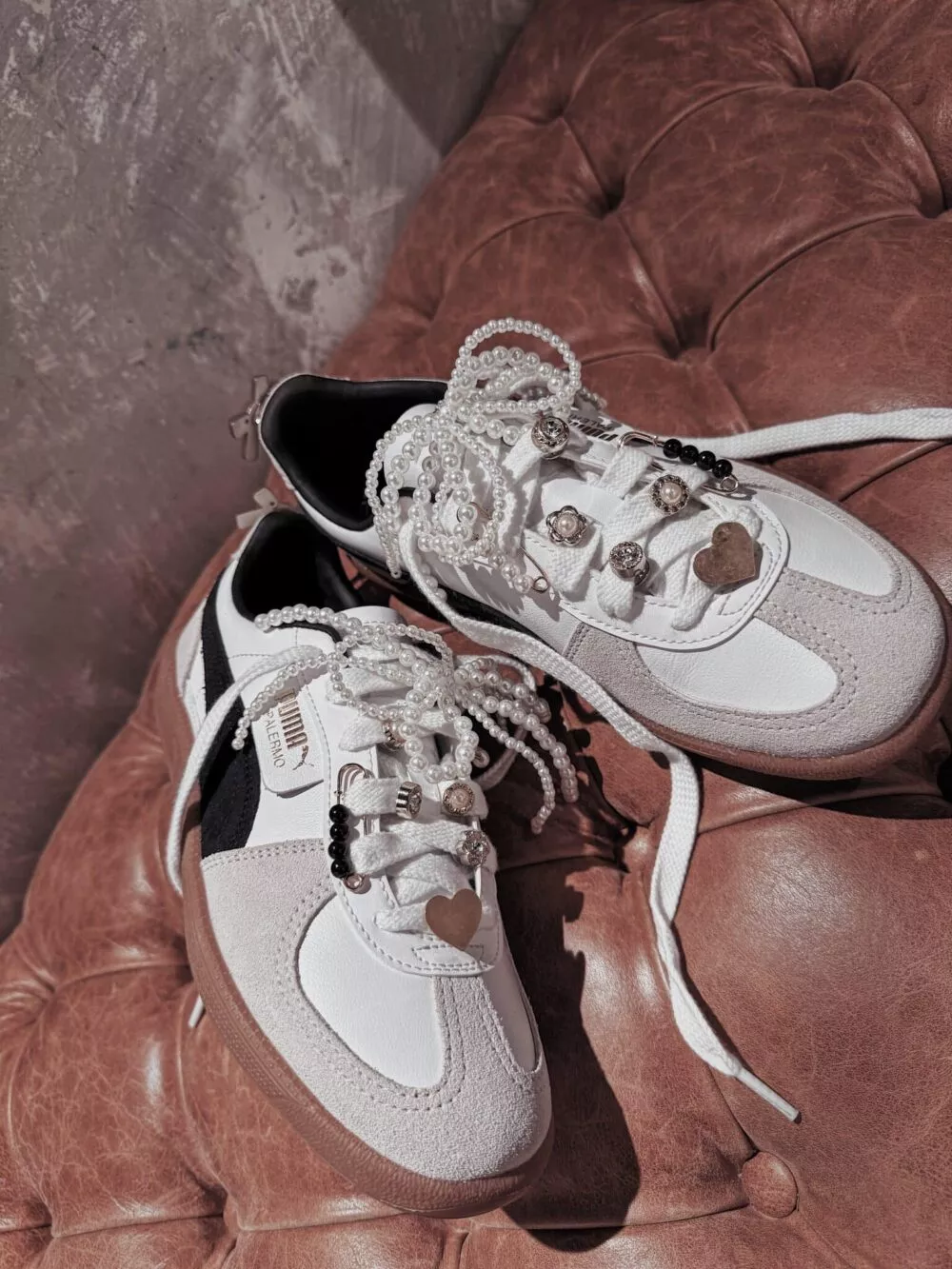 PUMA PALERMO White Gum CHARMS - foto 5
