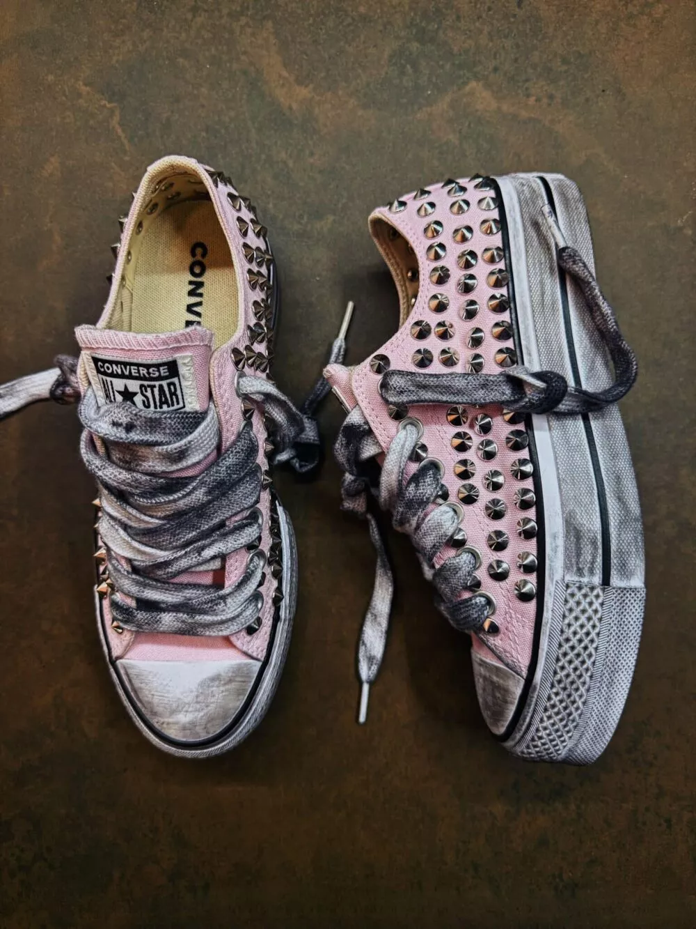 CONVERSE Platform Low FULL BORCHIE Sugar Berry - foto 2