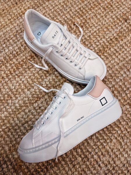 D.A.T.E. SFERA BASIC White Pink