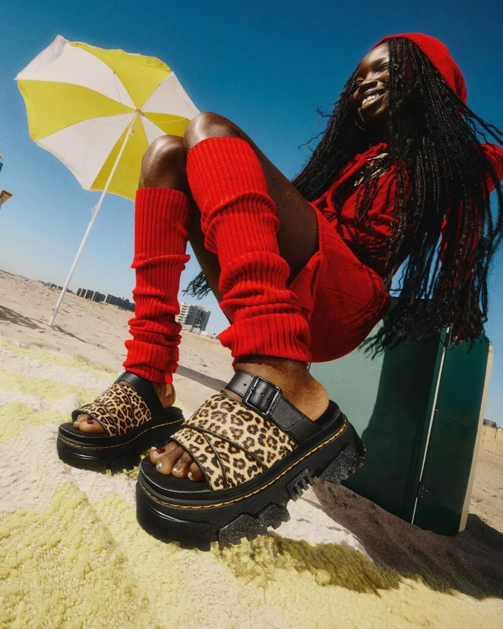DR MARTENS Sandali Mattison Leopard - foto 8