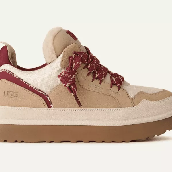 UGG LOWMEL Uomo Driftwood Biking Red