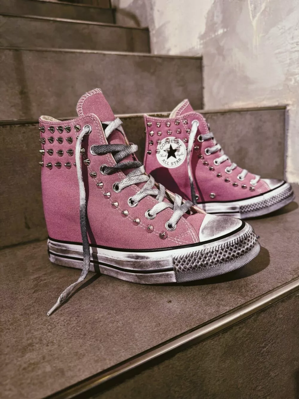 CONVERSE Platform WEDGE Cliffside Rose BORCHIE SAMPLE SALE