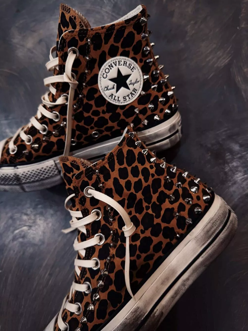 CONVERSE Platform High Leopard Couture SAMPLE SALE - foto 3