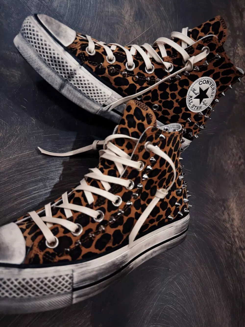 CONVERSE Platform High Leopard Couture SAMPLE SALE - foto 2