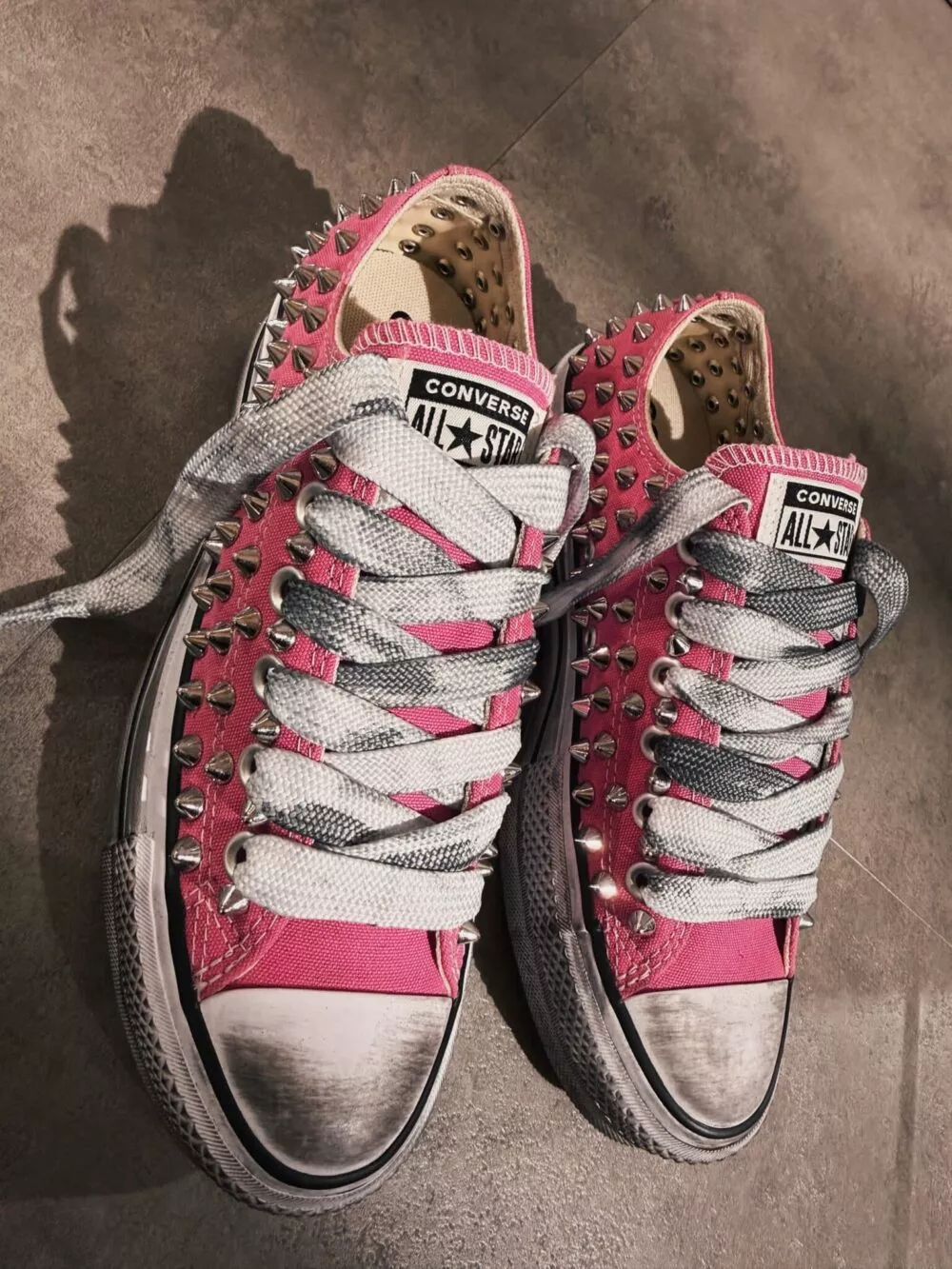 CONVERSE Platform Low SPIKEY PINK - foto 6