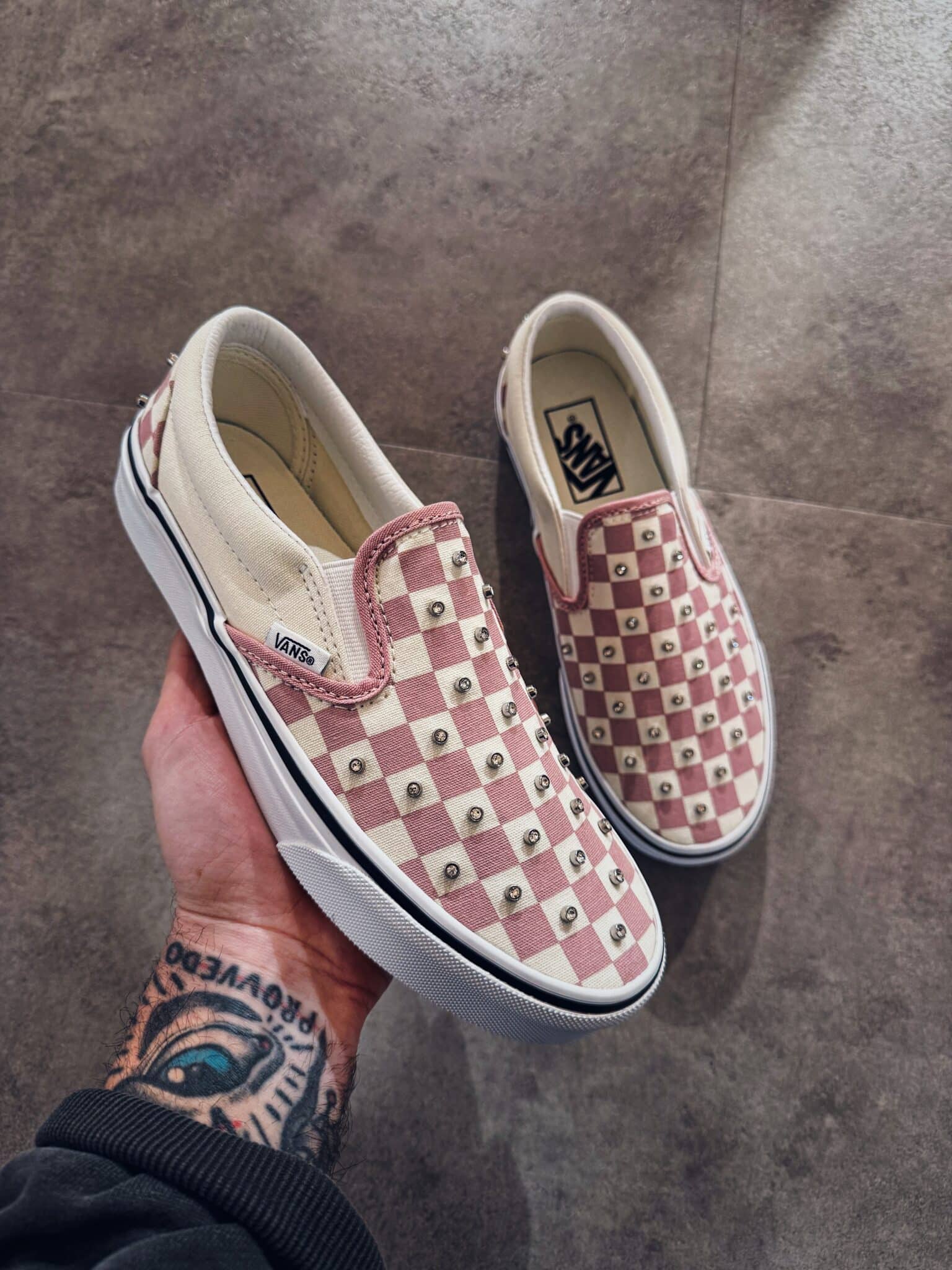 Processed with VSCO with cg4 preset VANS SLIP ON Rhinestones Misty Mauve - immagine 1