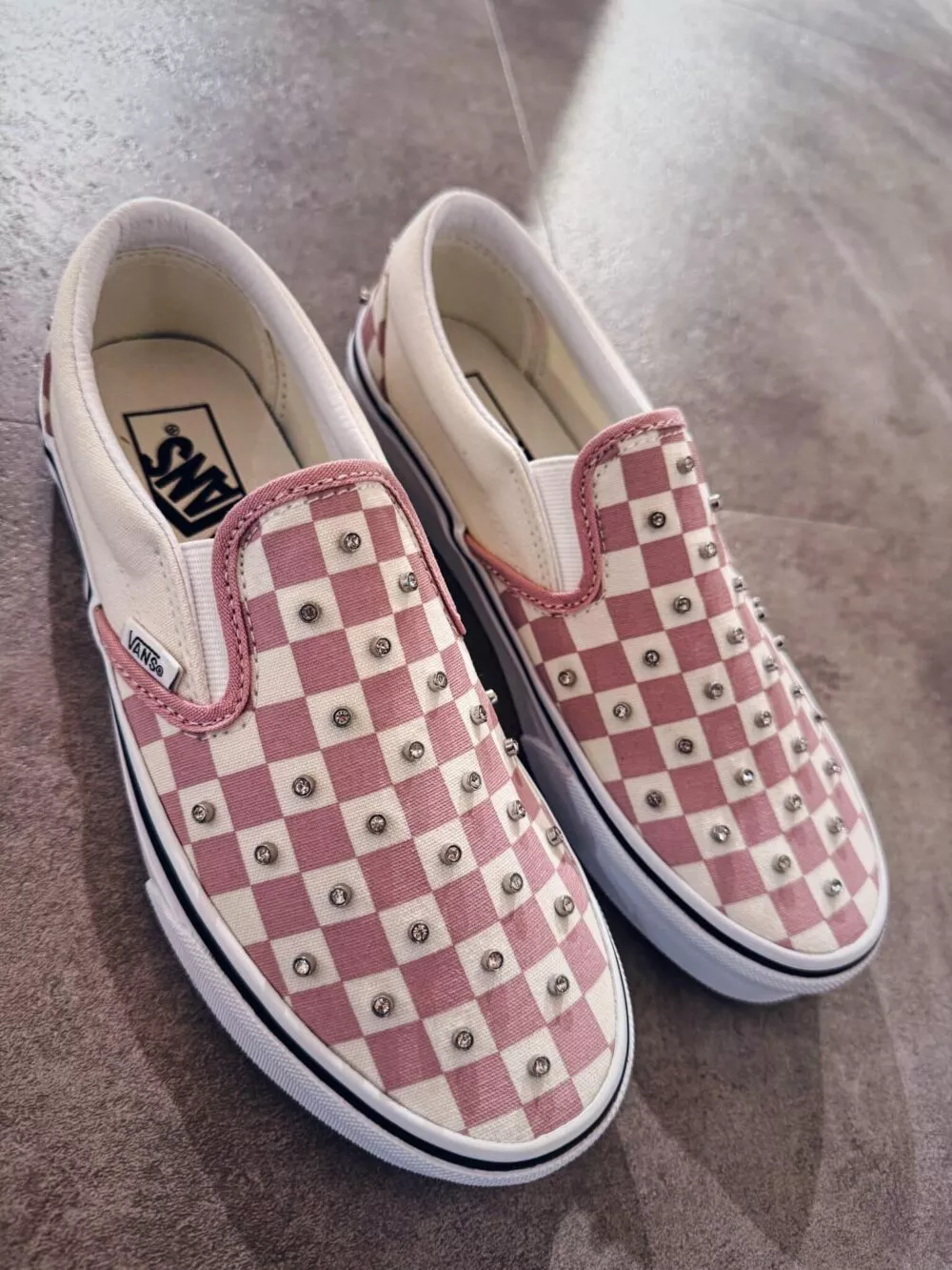 VANS SLIP ON Rhinestones Misty Mauve - foto 4