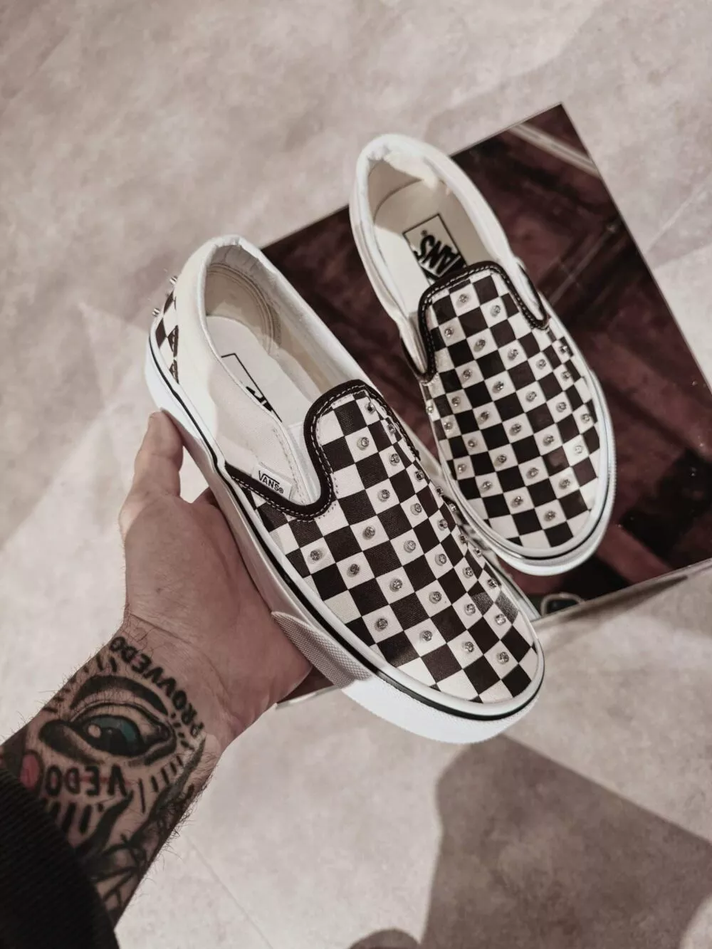 VANS SLIP ON Rhinestones Demitasse - foto 2