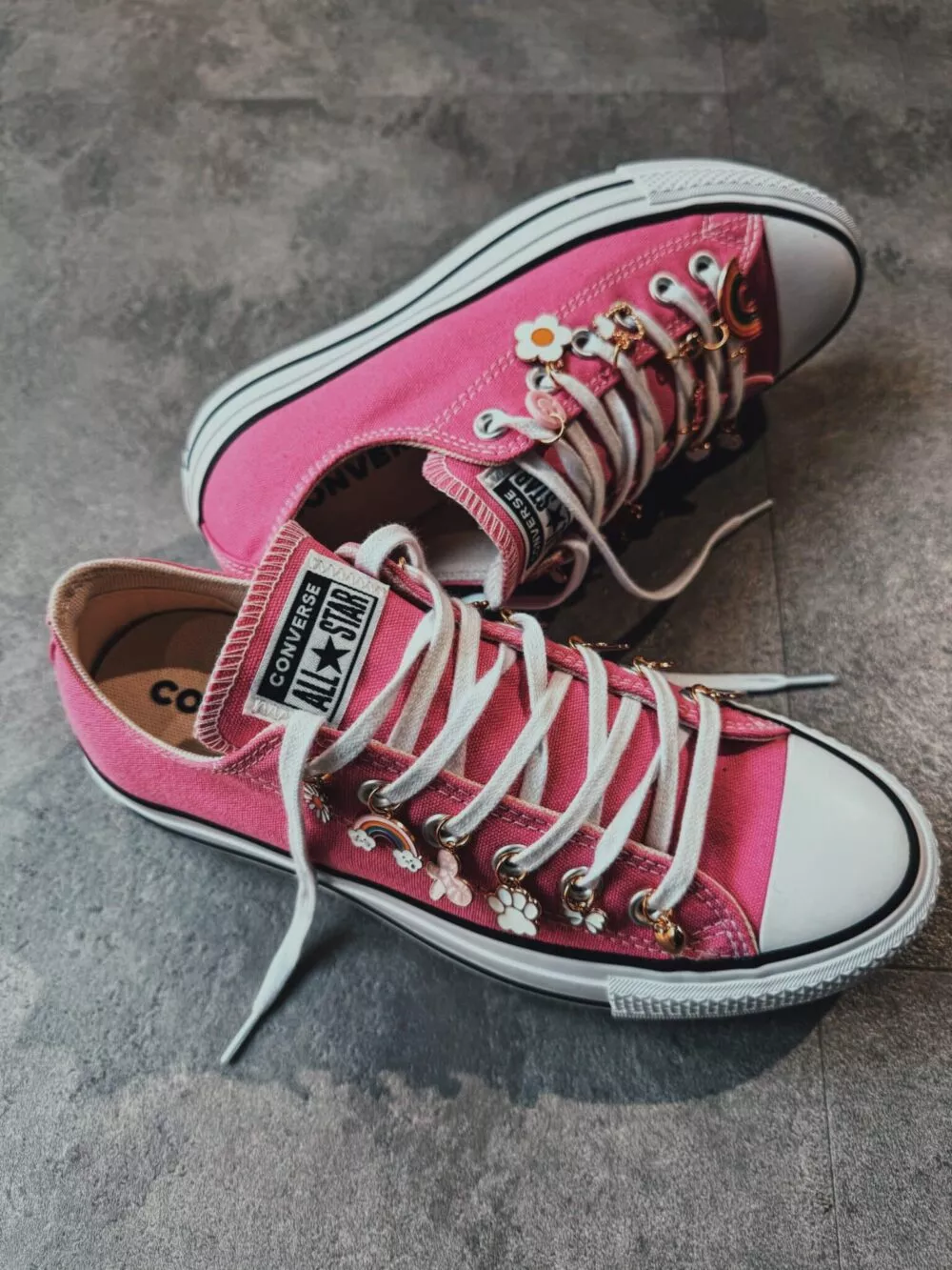 CONVERSE Platform Low BABY BOOMER Hot Pink - foto 2