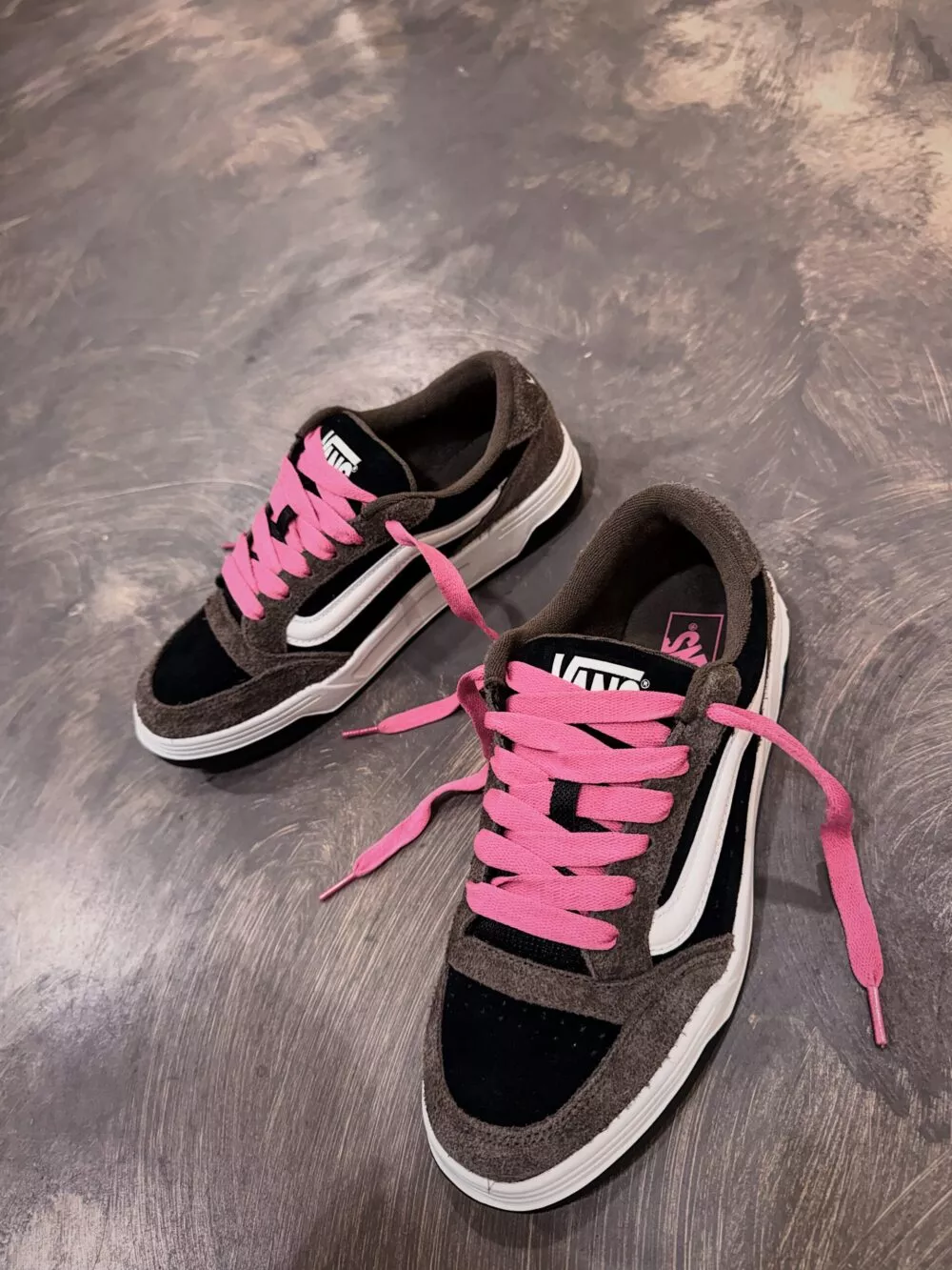VANS HYLANE Pop Lace Gray Black - foto 2