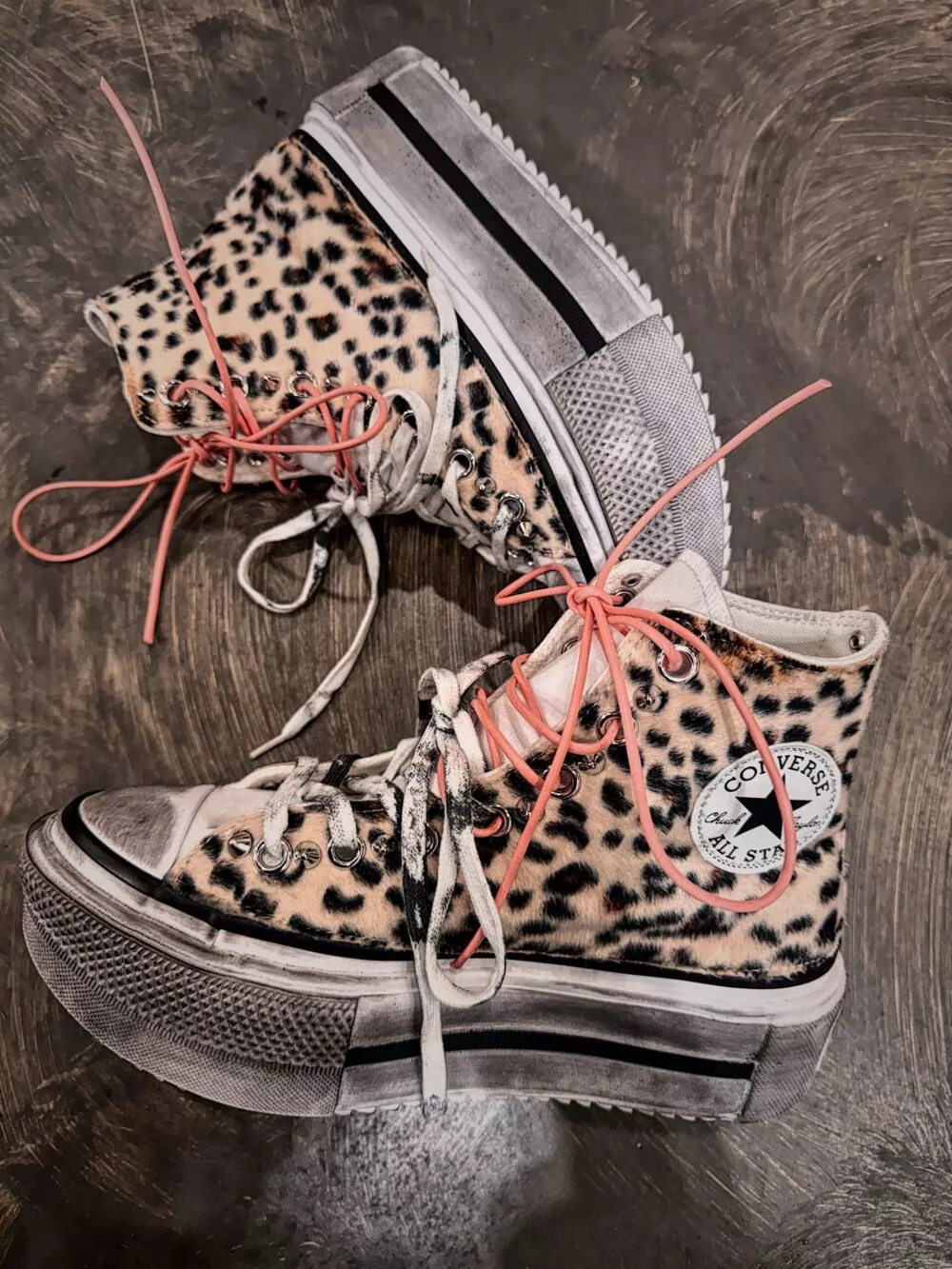 CONVERSE DOUBLE STACK HIGH Baby Leo - foto 2