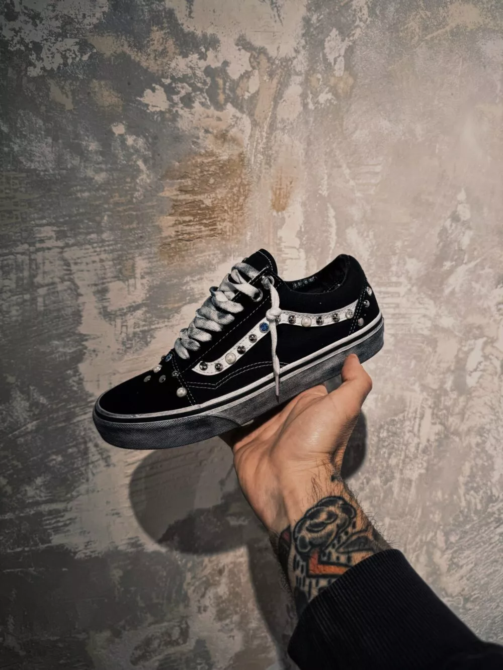 VANS OLD SKOOL Black Pearlized
