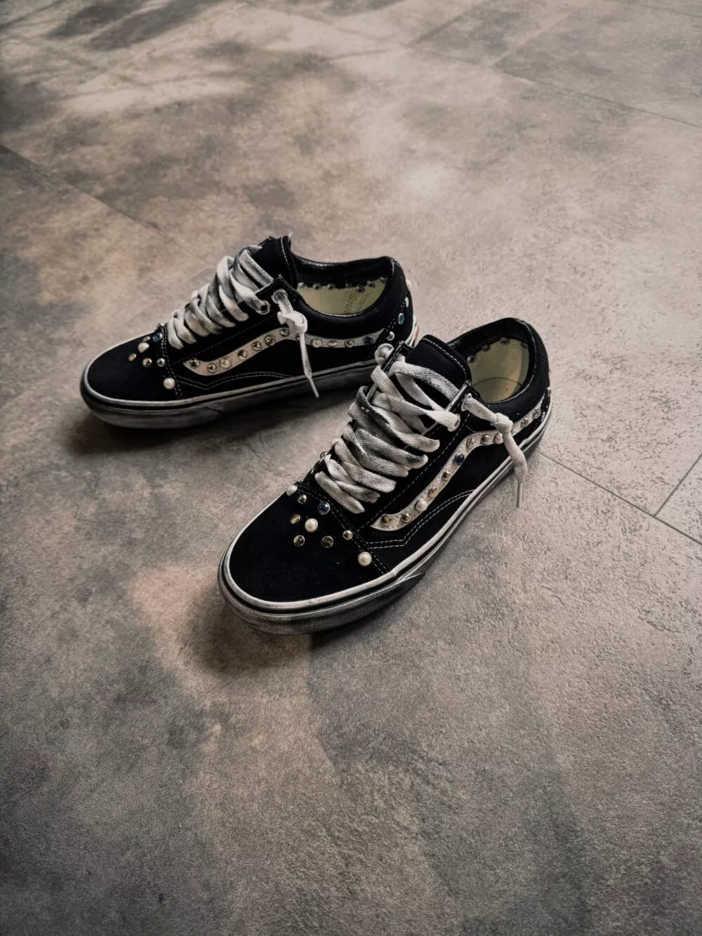 VANS OLD SKOOL Black Pearlized - foto 4