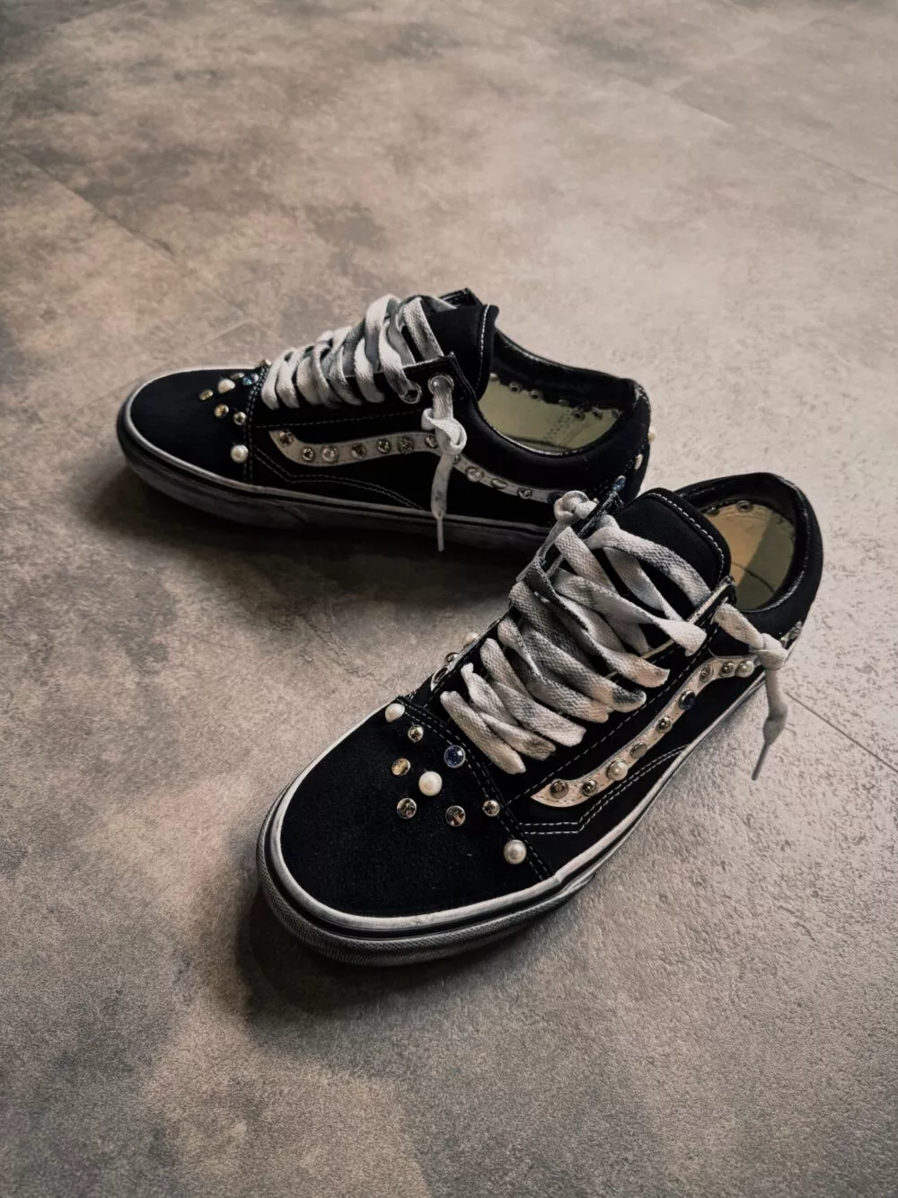 VANS OLD SKOOL Black Pearlized - foto 3