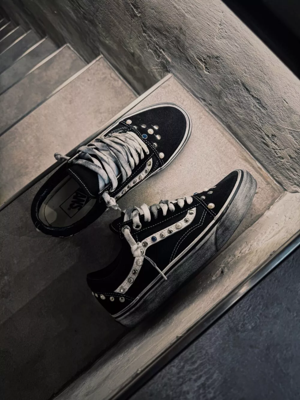 VANS OLD SKOOL Black Pearlized - foto 2