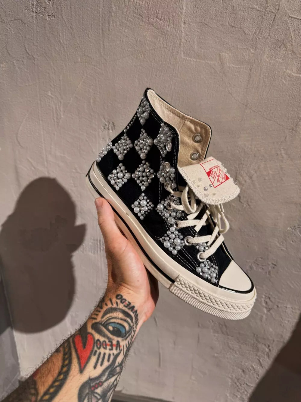 CONVERSE Chuck 70 High Black Pearlized - foto 3